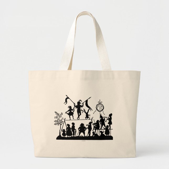 Grand Tote Bag Troupe de cirque (Devant)