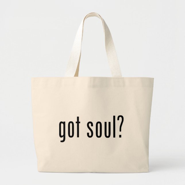 Grand Tote Bag tu as une âme ? (Devant)