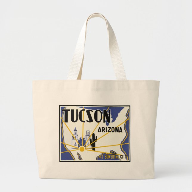 Grand Tote Bag Tucson Arizona (Devant)