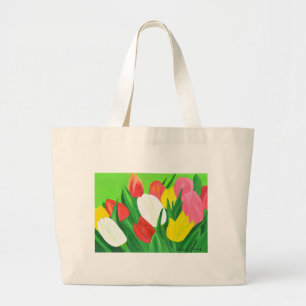 Grand Tote Bag Tulipes2