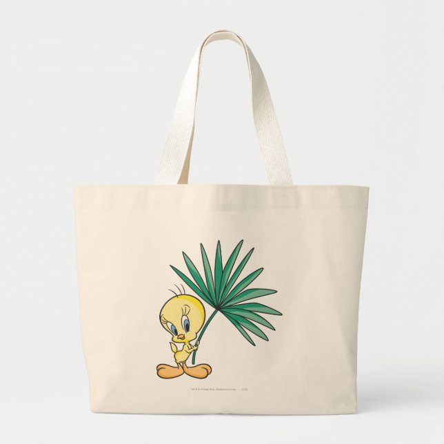 Grand Tote Bag TWEETY™ Beach Poteau 1 (Devant)