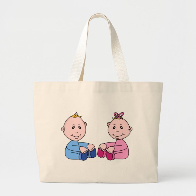 GRAND TOTE BAG TWINS (Devant)