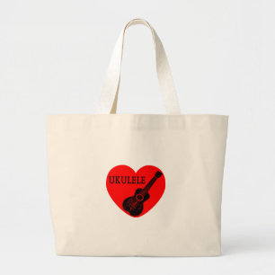 Grand Tote Bag Ukulele Love