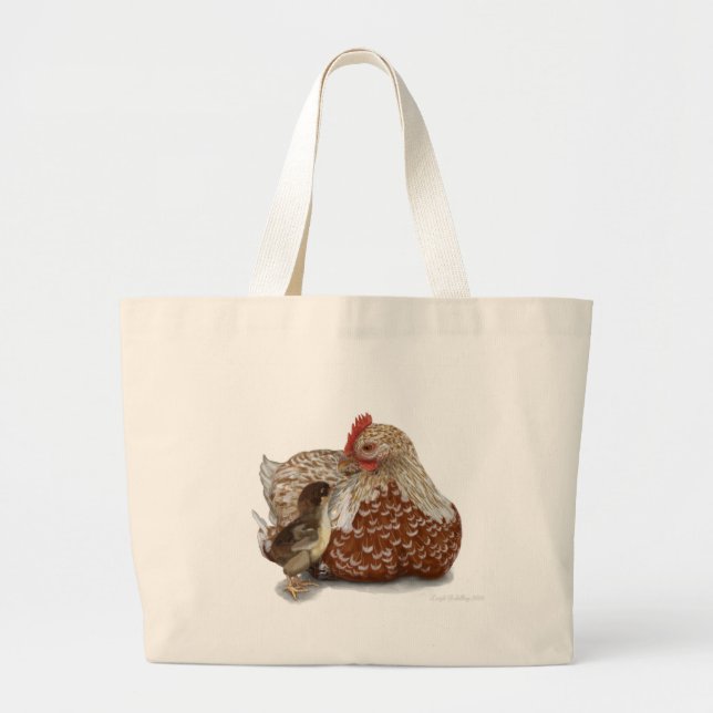 Grand Tote Bag Un amour de mère (Devant)