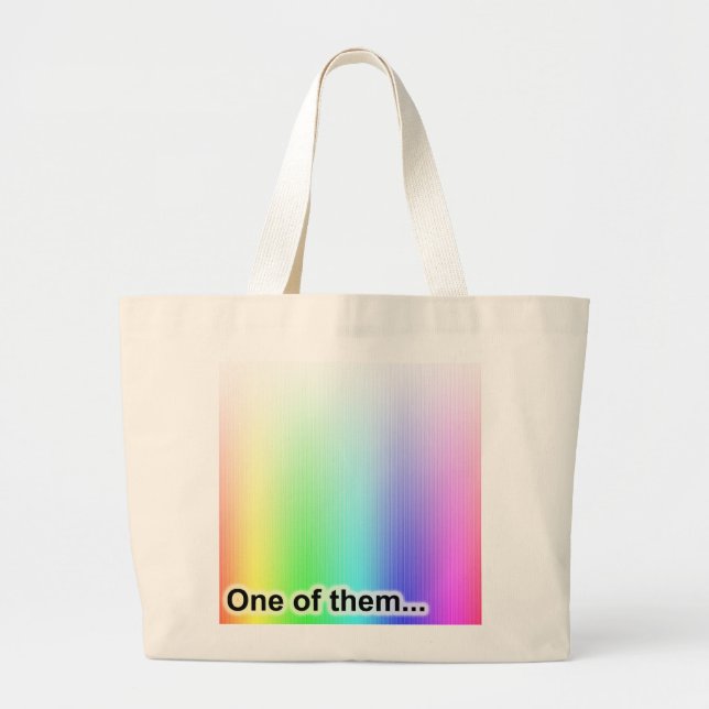 Grand Tote Bag Un d'entre eux (Devant)