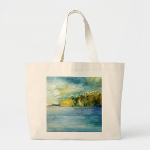 Grand Tote Bag Une carte postale de Madère 2014
