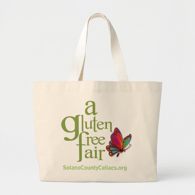 Grand Tote Bag Une foire libre de gluten - Fourre-tout (Devant)