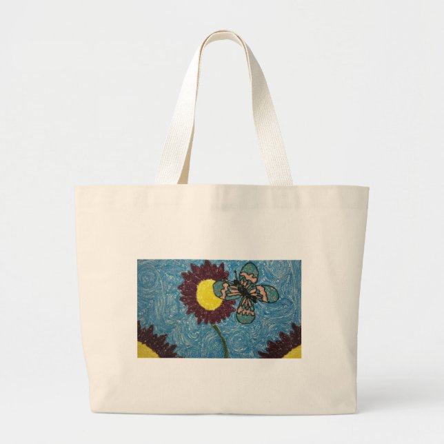 Grand Tote Bag Une nouvelle vie (Devant)