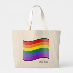 Grand Tote Bag Une Vague De Fierté