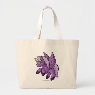 Grand Tote Bag Uni pourpre