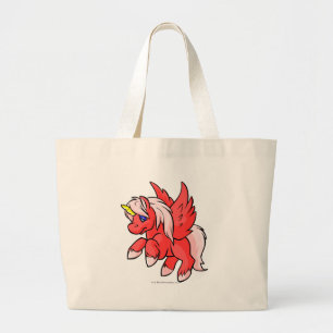 Grand Tote Bag Uni rouge
