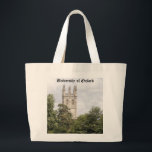 Grand Tote Bag Université d'Oxford<br><div class="desc">The Great Tower at Magdalen College,  University of Oxford,  Angleterre.</div>