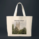 Grand Tote Bag Université d'Oxford<br><div class="desc">The Great Tower at Magdalen College,  University of Oxford,  Angleterre.</div>