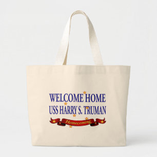 Grand Tote Bag USS à la maison bienvenu Harry S. Truman