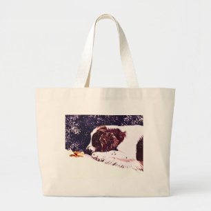 Grand Tote Bag vacances heureuses de Welshie