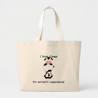 Grand Tote Bag Vache mignonne