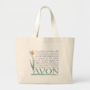 Grand Tote Bag Valeurs d'Avon des affaires