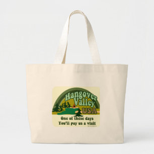 Grand Tote Bag Vallée Etats-Unis de gueule de bois
