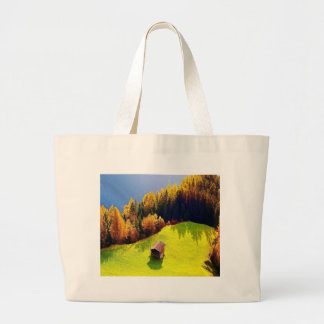 Grand Tote Bag Vallée verte