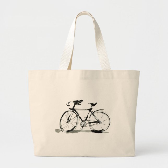 Grand Tote Bag Vélo (Devant)