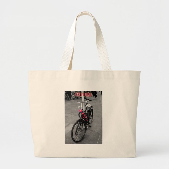 Grand Tote Bag Vélo Oxford (Devant)