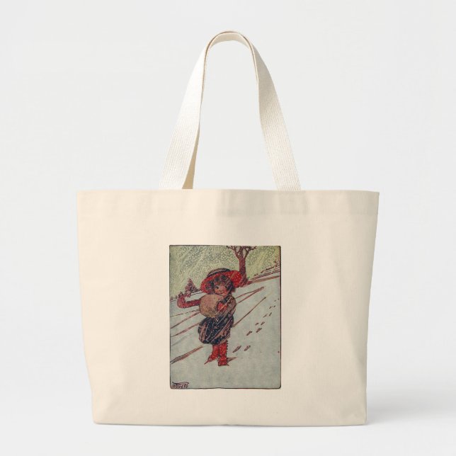 Grand Tote Bag Vent du Nord (Devant)