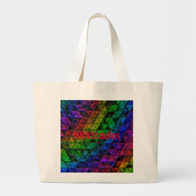 Grand Tote Bag Verre de fierté (Devant)