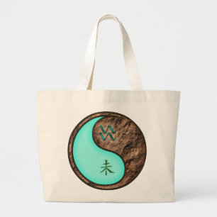 Grand Tote Bag Verseau & Chèvre de Terre