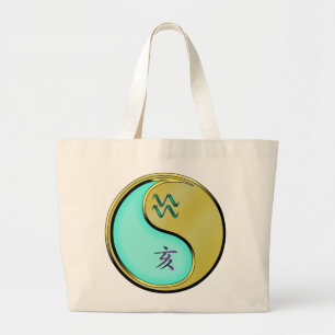 Grand Tote Bag Verseau & Métal Sanglier
