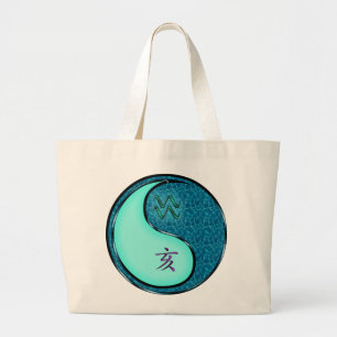 Grand Tote Bag Verseau & Sanglier d'eau
