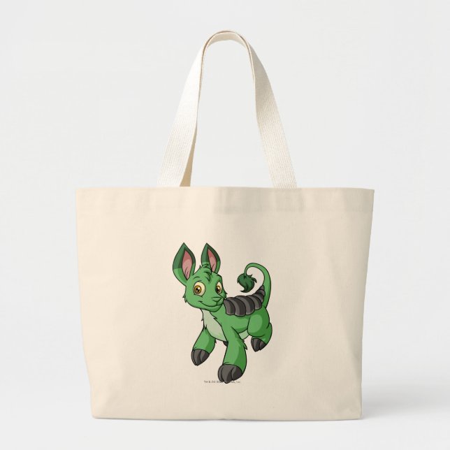 Grand Tote Bag Vert de Bori (Devant)