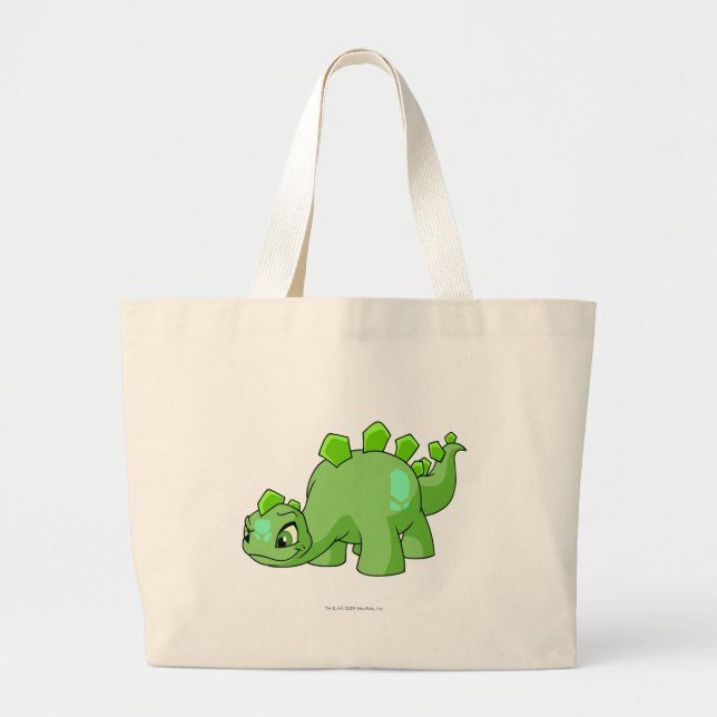 Grand Tote Bag Vert de Chomby (Devant)