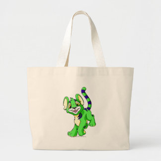 Grand Tote Bag Vert de Kougra
