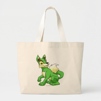 Grand Tote Bag Vert de Lupe