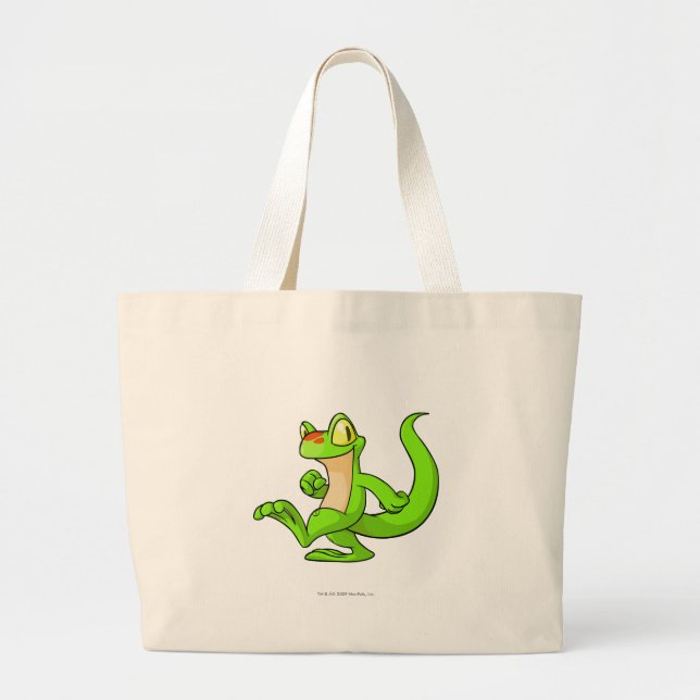 Grand Tote Bag Vert de Techo (Devant)
