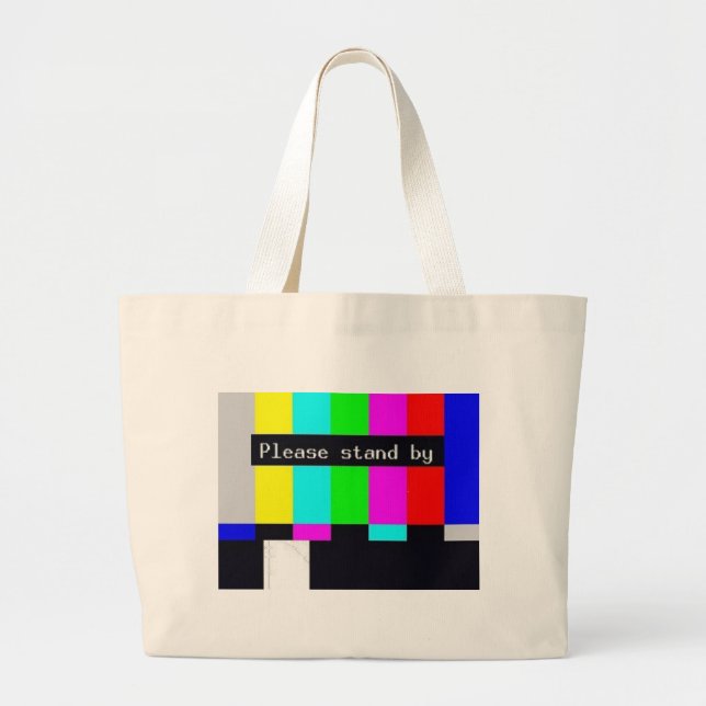 Grand Tote Bag veuillez tenir les difficultés par-techniques… (Devant)