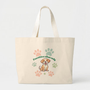 Grand Tote Bag Vibes de tendance uniquement