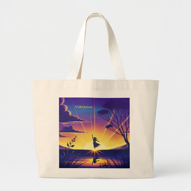 Grand Tote Bag Vibration (Devant)