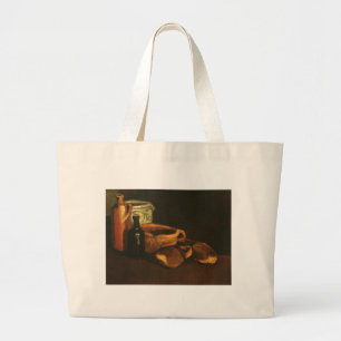 Grand Tote Bag Vie morte avec des vêtements et des pots, Van Gogh