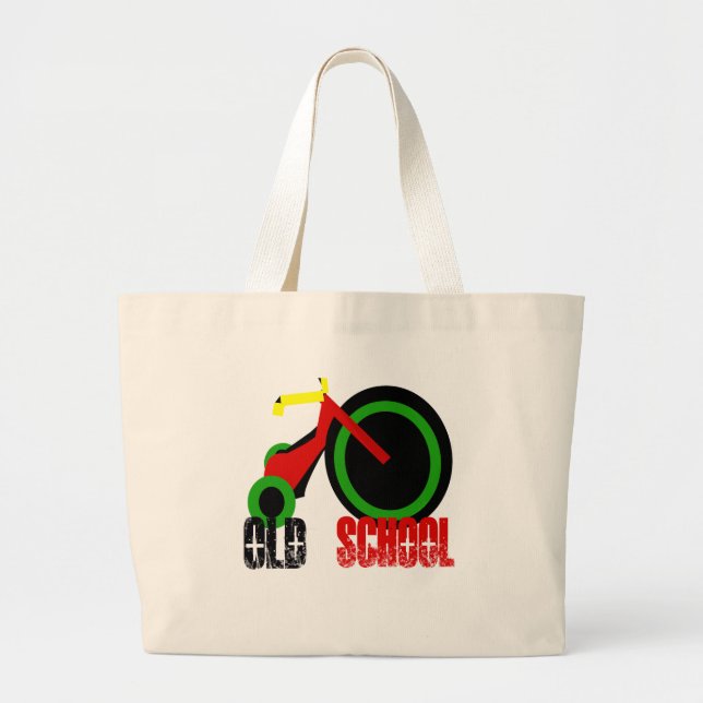 Grand Tote Bag Vieille École (Devant)