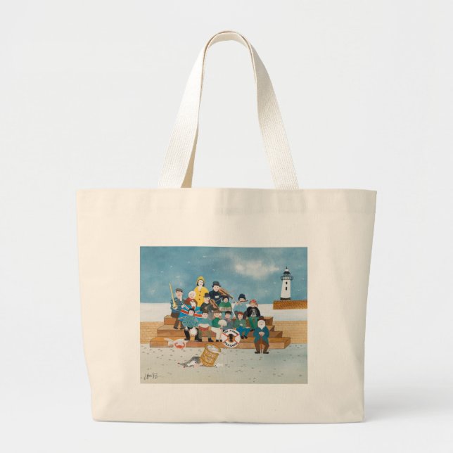 Grand Tote Bag Vieux pirates de Penzance (Devant)