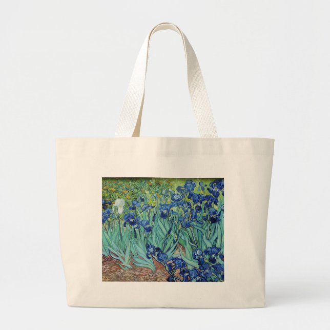 Grand Tote Bag Vincent van Gogh Irises (Devant)