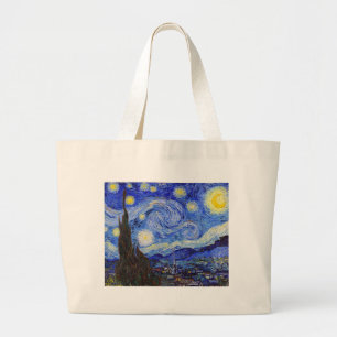 Grand Tote Bag Vincent Willem van Gogh, "Nuit étoilée"