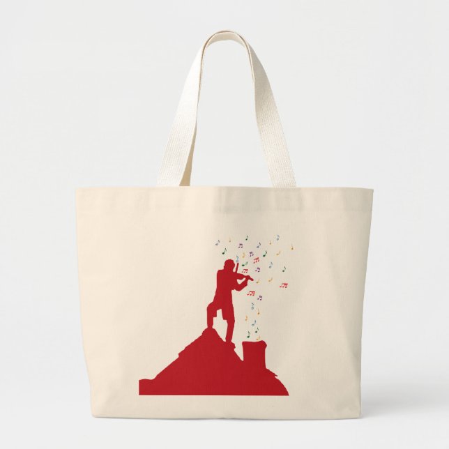 Grand Tote Bag Violoneur (Devant)