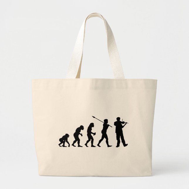 Grand Tote Bag Violoniste (Devant)