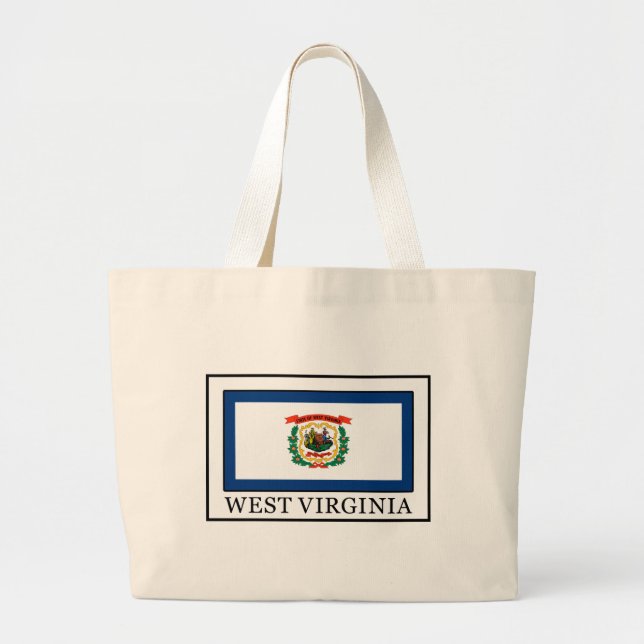 Grand Tote Bag Virginie-Occidentale (Devant)