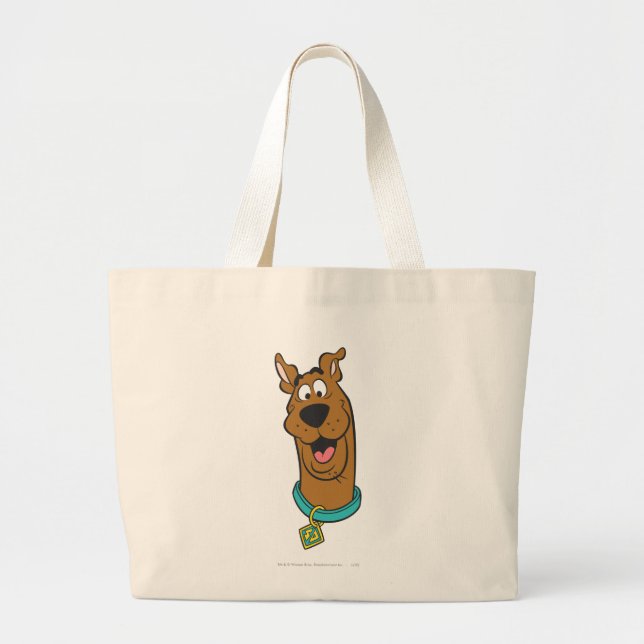 Grand Tote Bag Visage souriant Scooby-Doo (Devant)
