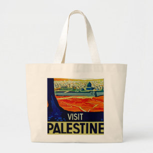 Grand Tote Bag Visite Palestine