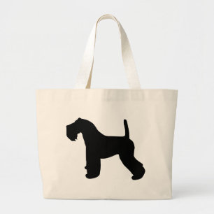 Grand Tote Bag Vitesse de Terrier de bleu de Kerry