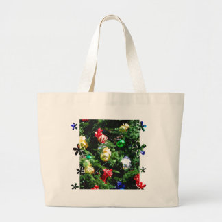 Grand Tote Bag voeux de Noël_